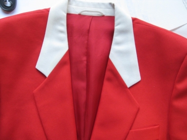 Rot- weißes Ornat für Herren Größe 48 Sonderangebot